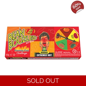 Jelly Belly BeanBoozled Flaming Five - Bean Boozled Spinner Box -100g